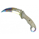 Faca Talon (★) | Aquecimento de Aço PATTERN 372 BLUE GEM TIER 4 (Testada em Campo 0.19)